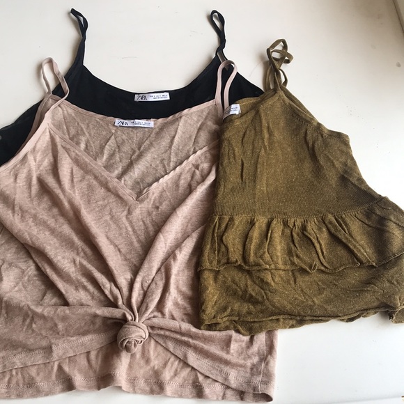 Zara linen top bundle - Picture 9 of 11